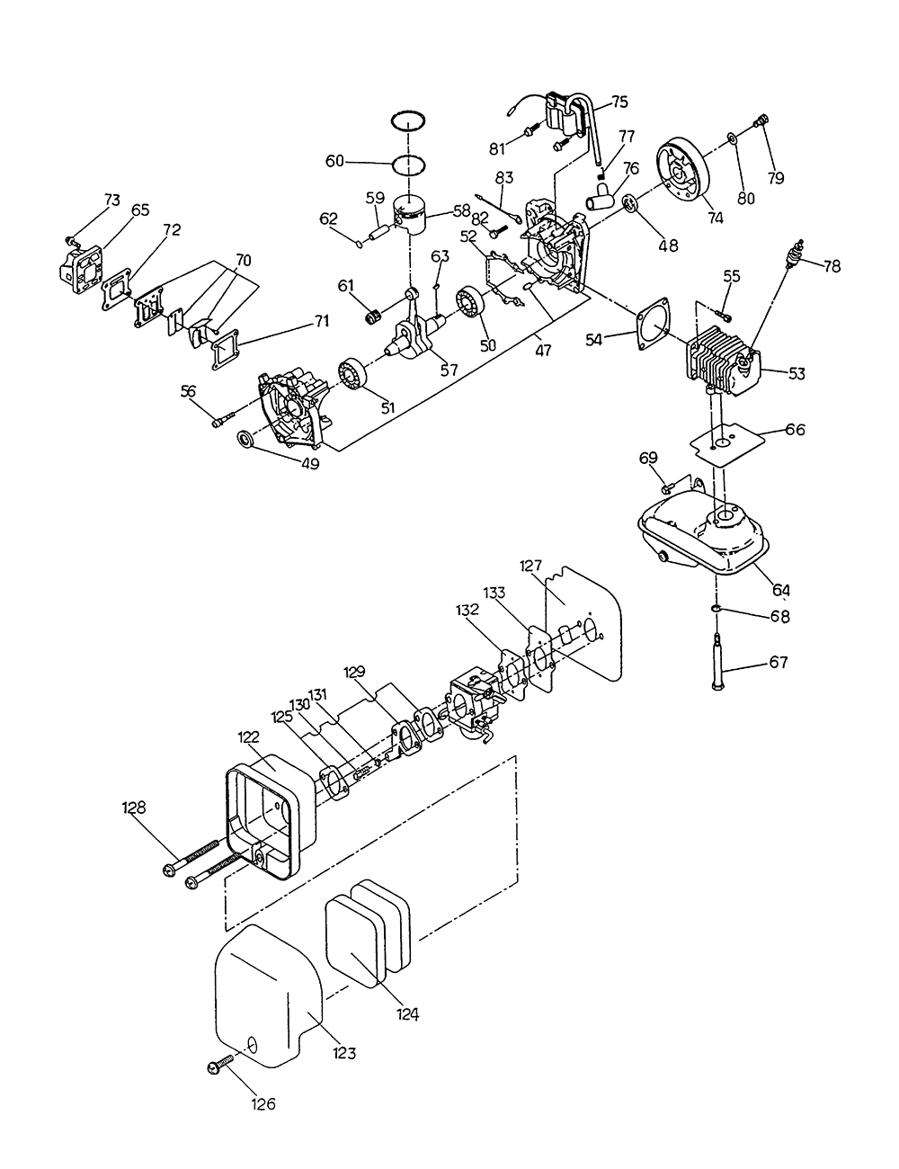 PB-500 R-Dolmar-PB-2Break Down